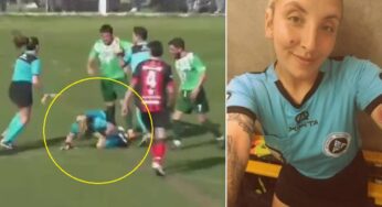 La repudiable Agresión una Árbitra en el Fútbol Argentino