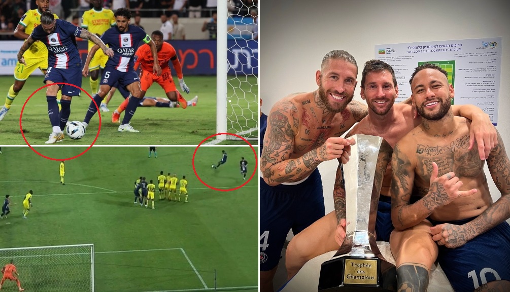 Golazos de Messi, Neymar y Ramos en el Primer Título del PSG