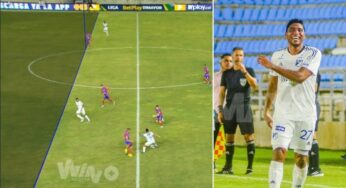 Polémica línea en el Golazo de Ruiz que puso Líder a Millonarios