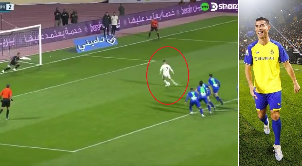 Primer gol de Cristiano Ronaldo con Al Nassr en Arabia Saudita